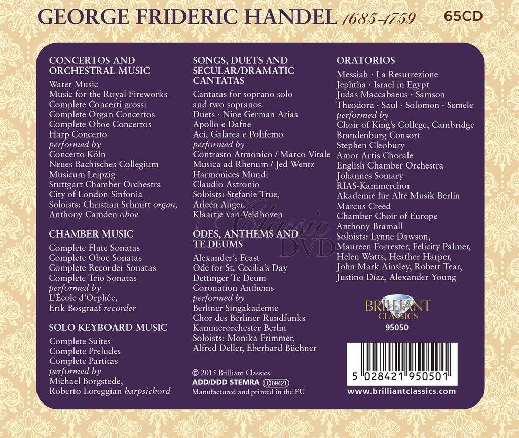 Handel Edition - SBĚRATELSKÁ DÁRKOVÁ EDICE (65CD)