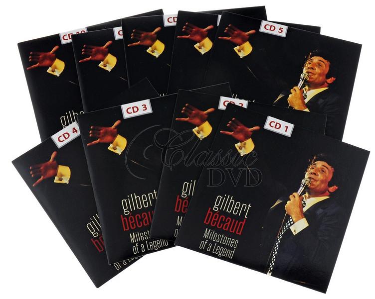 Gilbert Becaud - Milestones of a Legend (10CD)