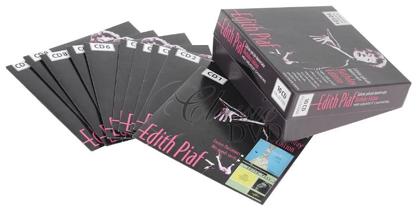 EDITH PIAF Her Greatest Chansons / 16 Original Albums (10CD)