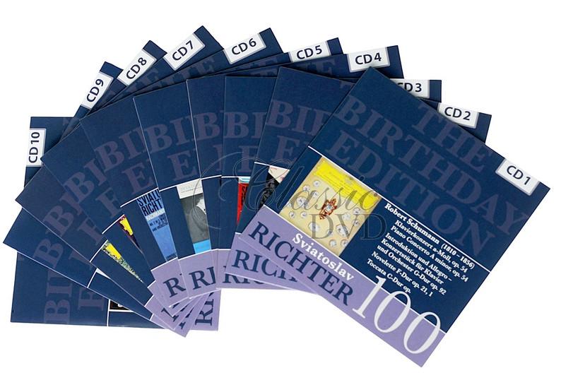 Sviatoslav Richter - Birthday Edition - 10 Original Albums (10CD)