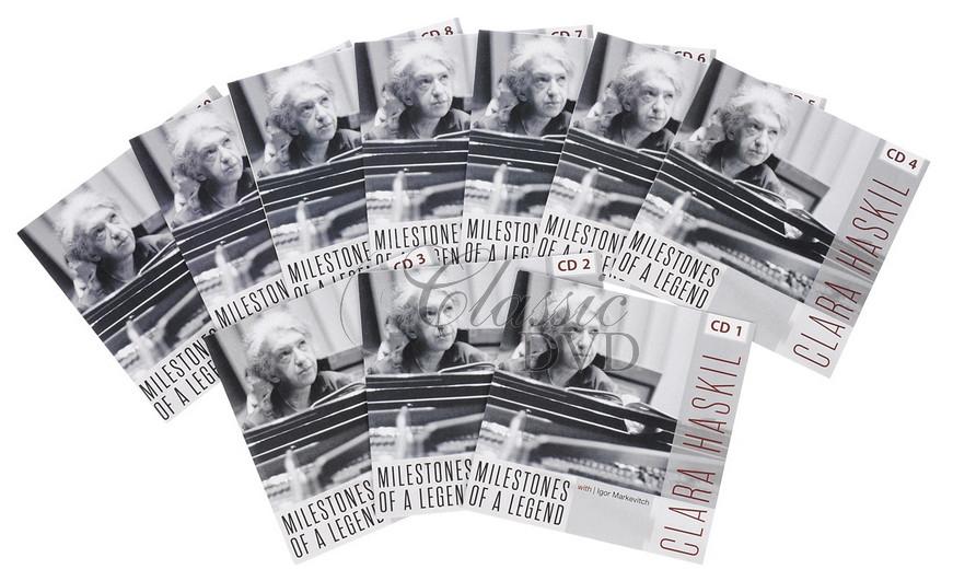 Clara Haskil - Milestones of a Legend - 10 Original Albums (10CD)