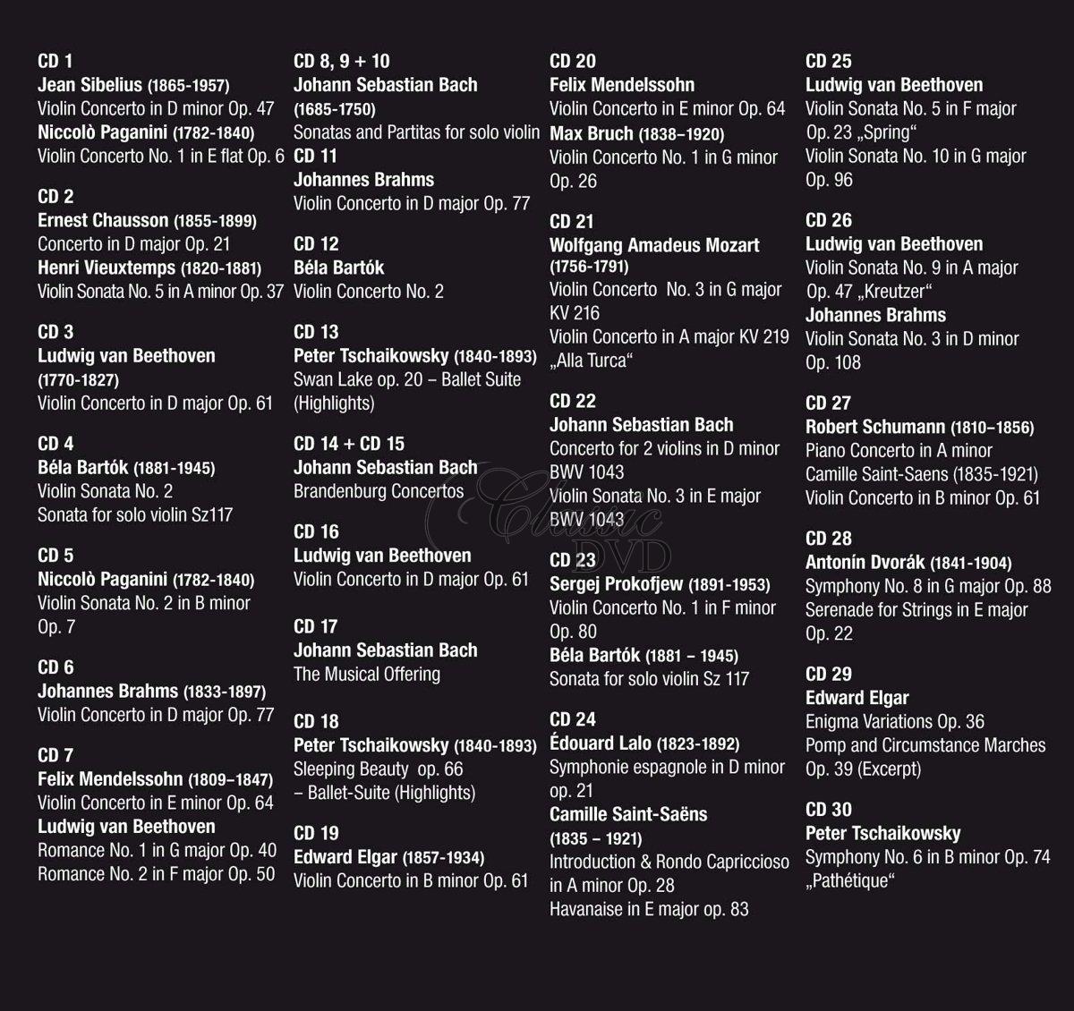 Yehudi Menuhin - Anniversary Collection SBĚRATELSKÁ DÁRKOVÁ EDICE (30CD)