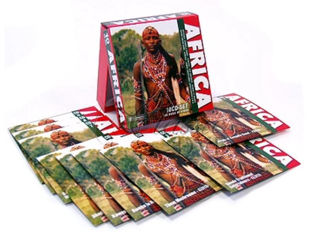 Africa - The Music Of Africa - DÁRKOVÁ EDICE (10CD)