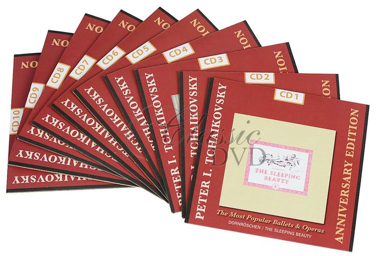 ČAJKOVSKIJ Tchaikovsky. Anniversary Edition - The Most Popular Ballets and Operas (10CD)