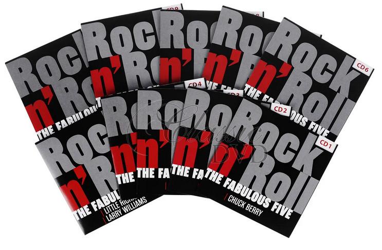 The Fabulous Five. Rock'N'Roll - 20 Original Albums & Bonus Tracks DÁRKOVÁ EDICE (10CD)