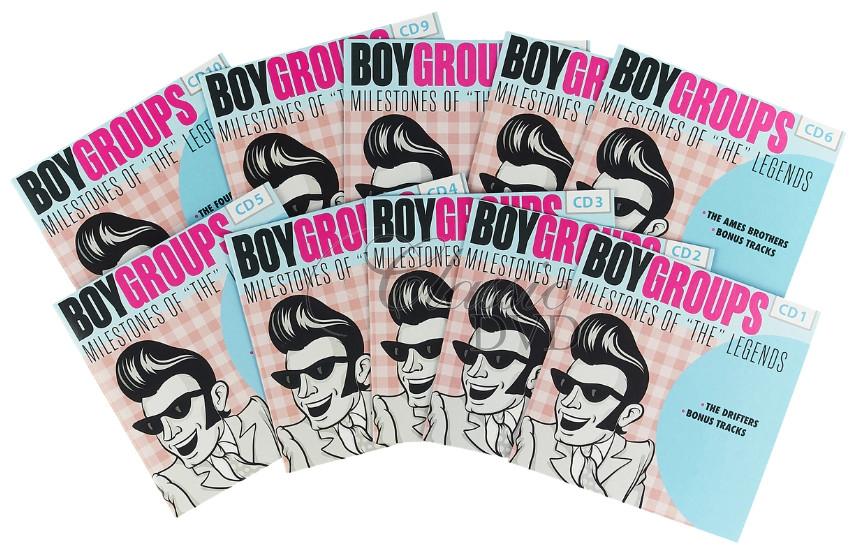 Legendary Boy Groups - Milestones Of Legends DÁRKOVÁ EDICE (10CD)