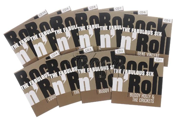 The Fabulous Six. Rock'N'Roll - DÁRKOVÁ EDICE (10CD)
