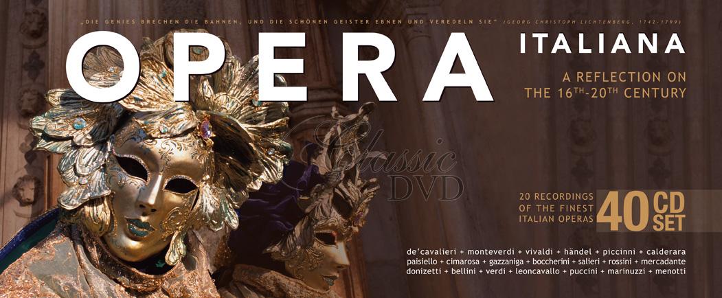 OPERA ITALIANA - SBĚRATELSKÁ DÁRKOVÁ EDICE (40CD)