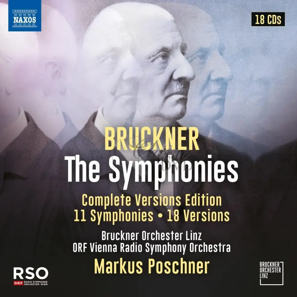 BRUCKNER The Symphonies - Complete Symphony Versions Edition (19CD)