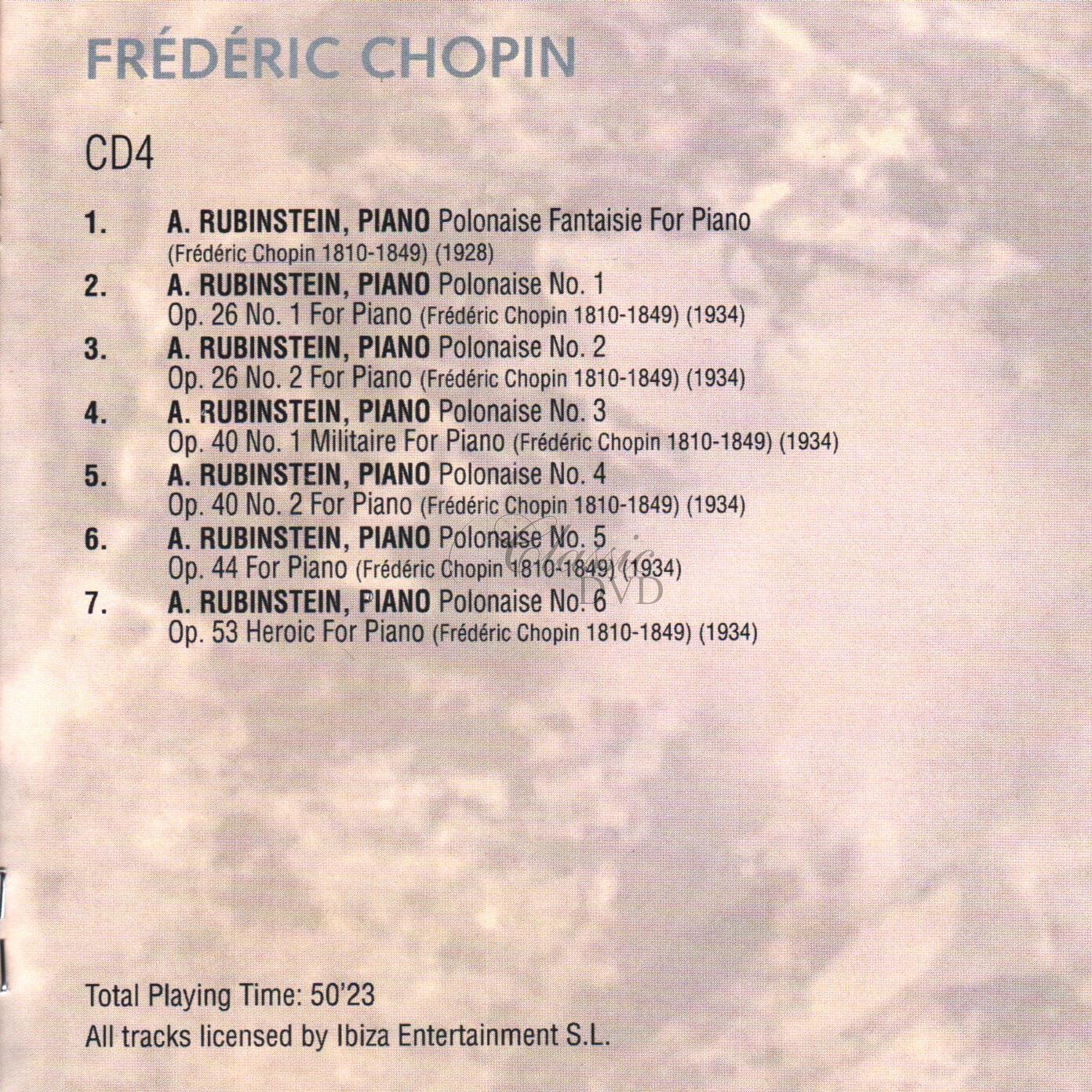 CHOPIN,F.: Skladby pro klavír - historické nahrávky (6CD)