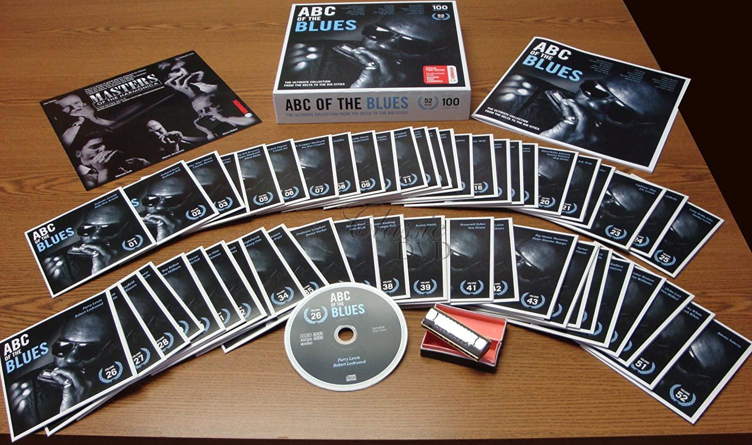 ABC OF THE BLUES - SBĚRATELSKÁ DÁRKOVÁ EDICE (52CD + PUCK HARMONIKA)