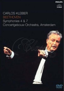 BEETHOVEN,L.V.: Symphonies 4 and 7 [Kleiber] (DVD)