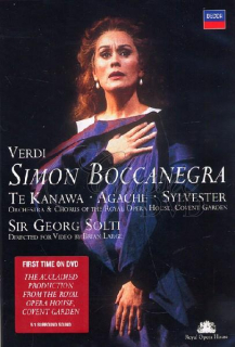 VERDI,G.: Simon Boccanegra. Agache · Te Kanawa. Royal Opera (DVD)