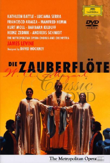 MOZART,W.A.: Die Zauberflote - Kouzelná flétna. Metropolitan Opera. James Levine (DVD)