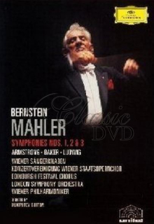 MAHLER,G.: Symphonies Nos. 1, 2 and 3 [Bernstein] (2DVD)