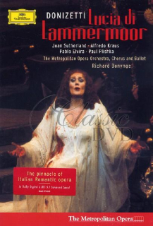 DONIZETTI,G.: Lucia di Lammermoor. Joan Sutherland · Alfredo Kraus. Metropolitan opera (DVD)