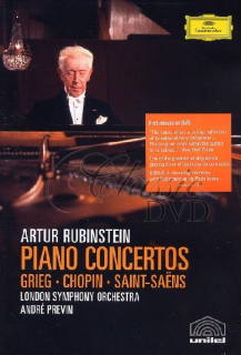 ARTUR RUBINSTEIN: Piano Concertos (DVD)