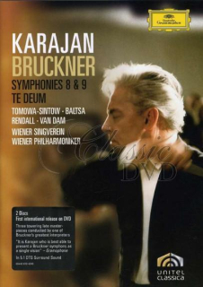 BRUCKNER,A.: Symfonie 8 & 9; Te Deum [Karajan] (2DVD)