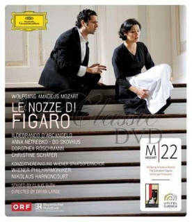 MOZART,W.A.: Le Nozze di Figaro - Figarova svatba. D'Arcangelo · Anna Netrebko (Blu-ray)
