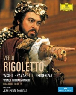 Verdi: Rigoletto. Ingvar Wixell · Edita Gruberova Luciano Pavarotti · Ferruccio Furlanetto (Blu-ray)