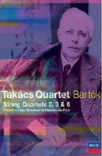 BARTOK,B.: String Quartets Nos. 2, 3 & 6 [Takács Quartet] (DVD)