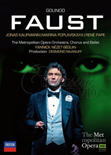 Charles Gounod : Faust. Jonas Kaufmann, René Pape. Metropolitan Opera (2DVD)
