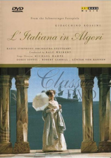 ROSSINI,G.: L`Italiana in Algeri - Italka v Alžíru (DVD)