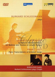 LISZT/GODOWSKY: Symfonické metamorfózy, Variace na téma Johanna Strausse / Klavírní transkripce (DVD)