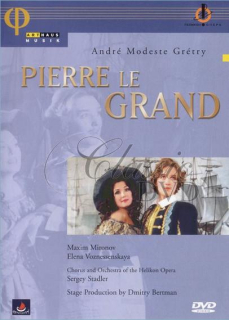 GRÉTRY,A.: Pierre Le Grand - Petr Veliký (DVD)