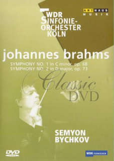 BRAHMS,J.: Symfonie č.1 c moll Op.68 a č.2 D dur Op.73 (DVD)