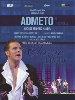 HÄNDEL,G.F.: Admeto - Admétos, král thessalský [Festival Halle] (2DVD)