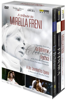 MIRELLA FRENI: A Tribute To Mirella Freni - DÁRKOVÁ EDICE (3DVD)