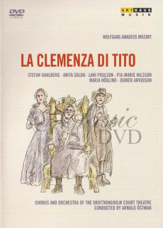 MOZART,W.A.: La Clemenza di Tito - Titova dobrotivost [Drottningholm] (DVD)
