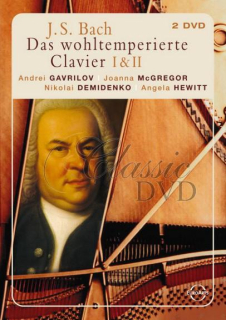 BACH,J.S.: Das Wohltemperierte Klavier I & II - Dobře temperovaný klavír (2DVD)