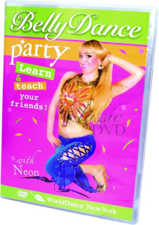 BELLYDANCE PARTY: Břišní tanec pro zábavu - Výukový kurz (DVD)