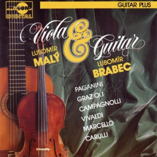 PAGANINI.GRAZIOLI.CAMPAGNOLLI: Viola & Guitar. Brabec,L. (CD)