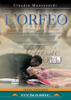 MONTEVERDI,C.: L`Orfeo - Orfeus [Chambre du Roy] (DVD)