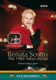 RENATA SCOTTO: 1984 Tokyo recital (DVD)