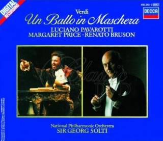 VERDI,G.: Maškarní ples - Un ballo in maschera [Pavarotti/Price] (2CD)