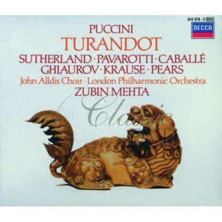 PUCCINI,G.: Turandot [Sutherland · Pavarotti · Caballé] (2CD)