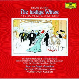 LEHÁR,F.: Veselá vdova - Die lustige Witve [Karajan] (2CD)