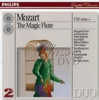 MOZART,W.A.: Die Zauberflote - Kouzelná flétna (2CD)