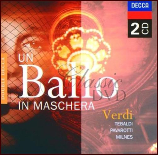 VERDI,G.: Maškarní ples - Un ballo in maschera [Pavarotti/Tebaldi] (2CD)