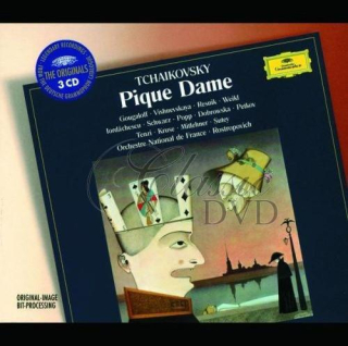 ČAJKOVSKIJ,P.I.: Piková dáma [Rostropovich/Mitlehner] (3CD)
