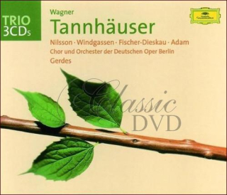 WAGNER,R.: Tannhäuser [Gerdes] (3CD)