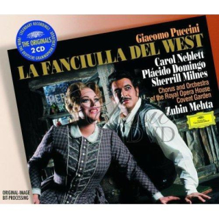 PUCCINI,G.: La Fanciulla del West - Děvče ze zlatého západu [Neblett/Domingo] (2CD)