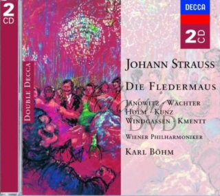 STRAUSS,J.: Die Fledermaus - Netopýr [Böhm] (2CD)