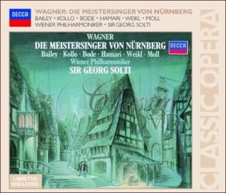 WAGNER,R.: Die Meistersinger - Mistři pěvci Norimberští (4CD)