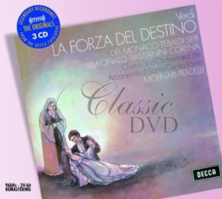 VERDI,G.: La Forza del Destino - Síla osudu [Tebaldi/Monaco] (2CD)