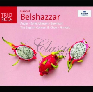 HÄNDEL,G.F.: Belshazzar [Auger/Johnson/Bowman] (3CD)